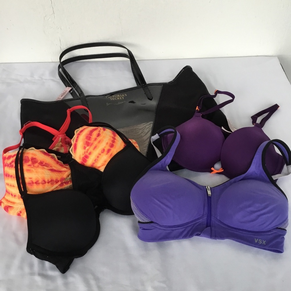 VICTORIA’s SECRET PINK Bra Bundle - 32C/SMALL